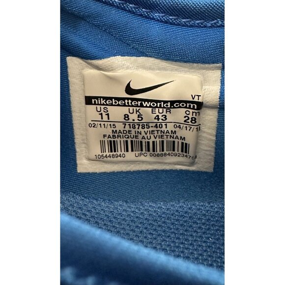 Nike Free 5.0 Tr Flyknit Running Shoes Women’s 11, Blue Lagoon Green 718785-402 - Picture 7 of 7